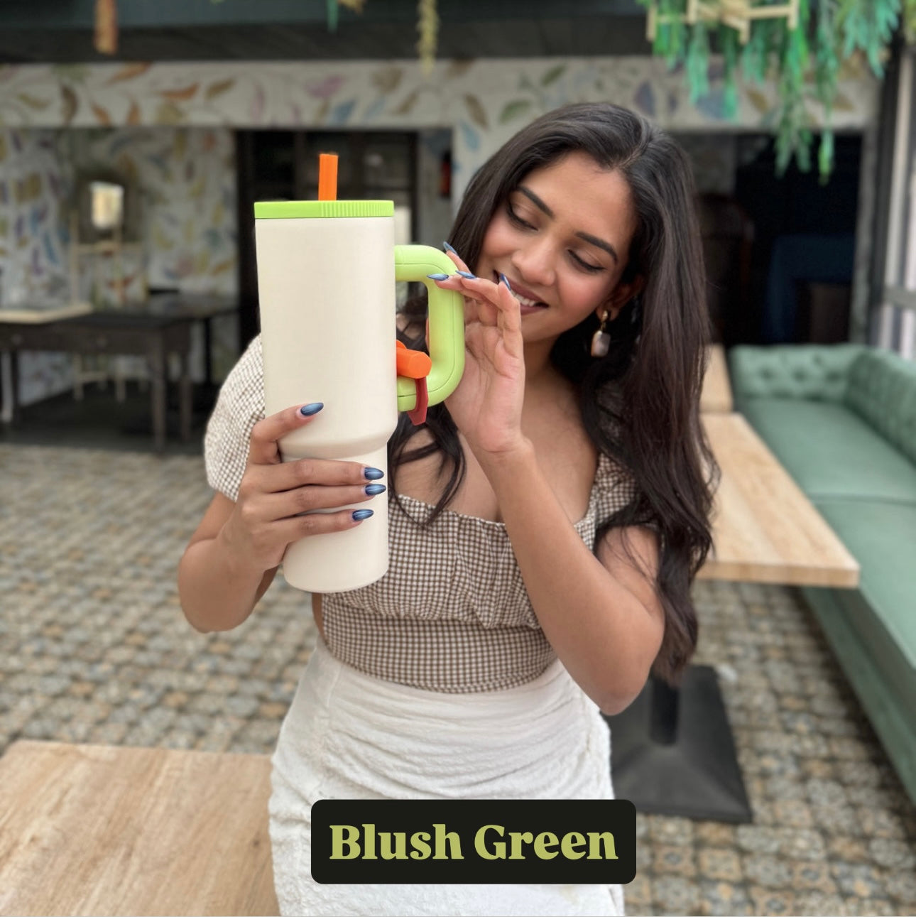 Trendy Insulated Travel Coffee/Beverage Sipper