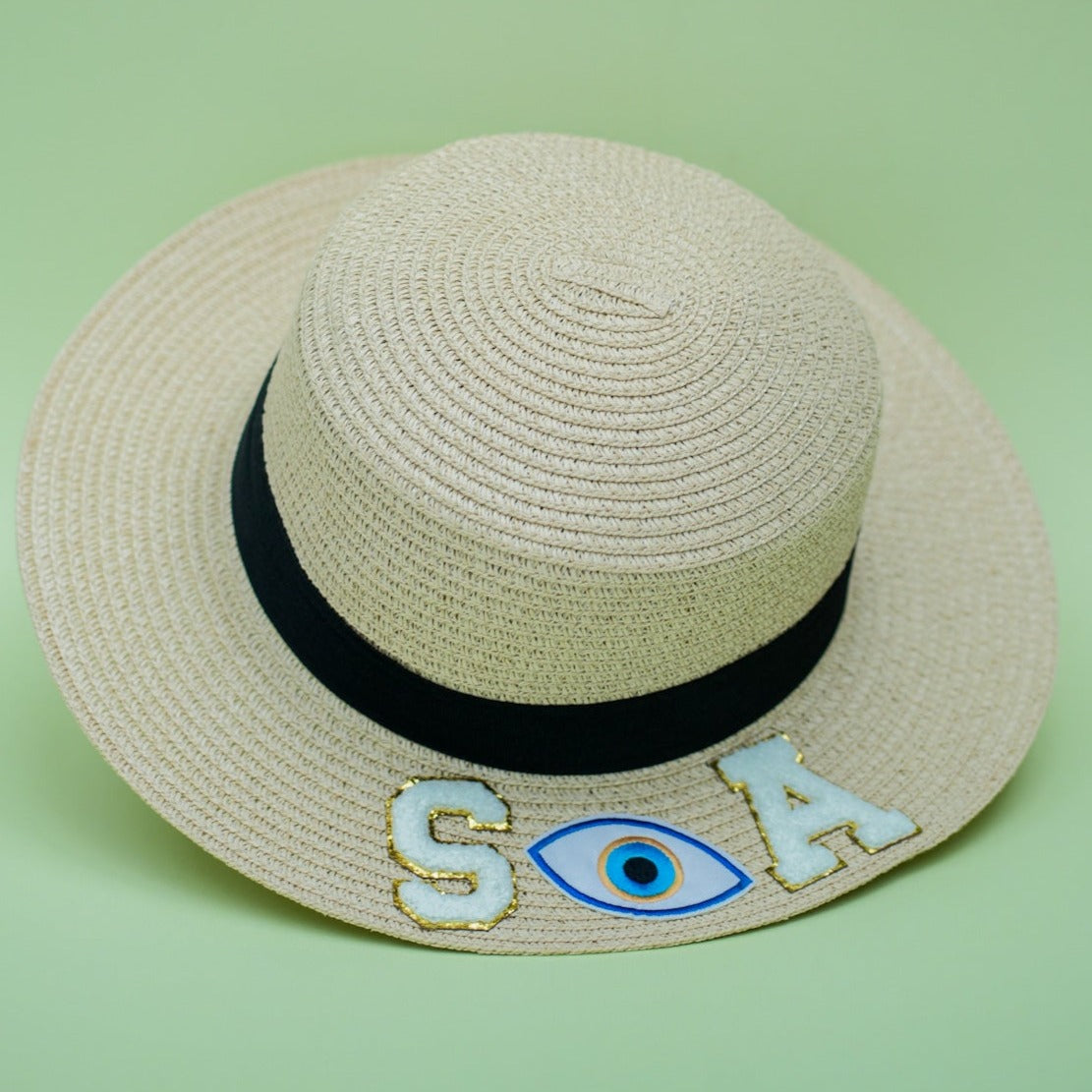 Monogram Collection - Personalised Boater Hat