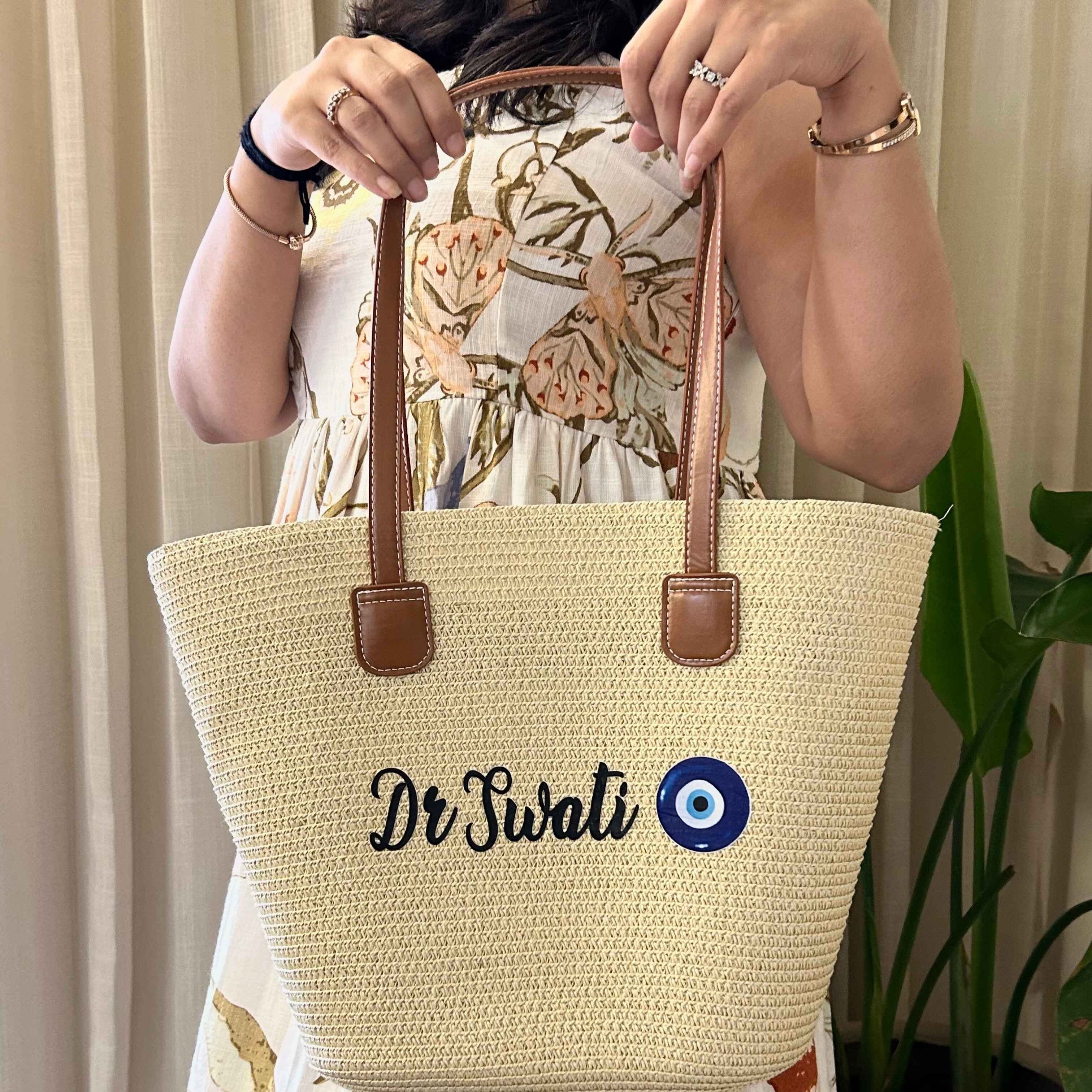 Personalised Palm Luxe Tote