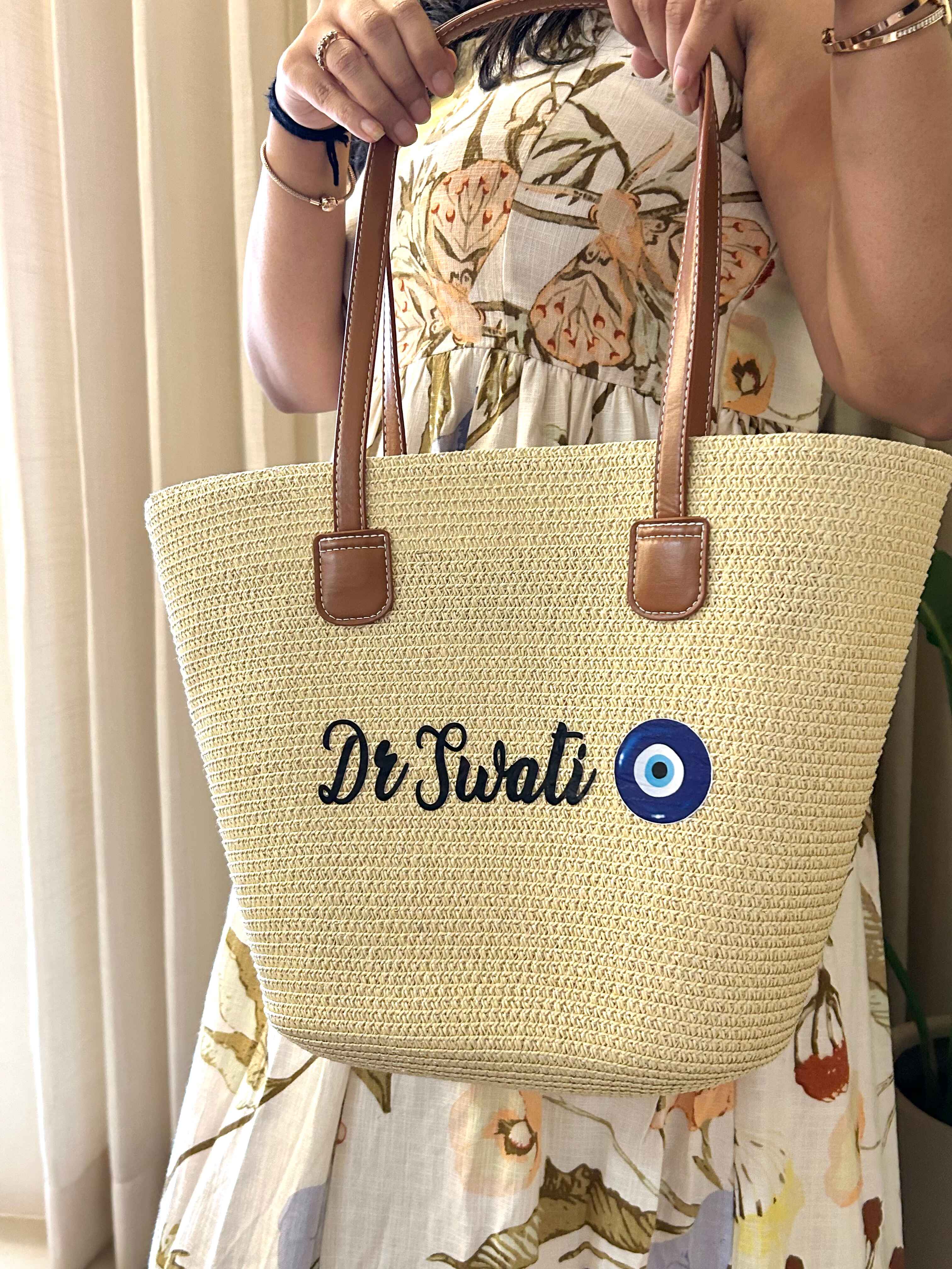 Personalised Palm Luxe Tote