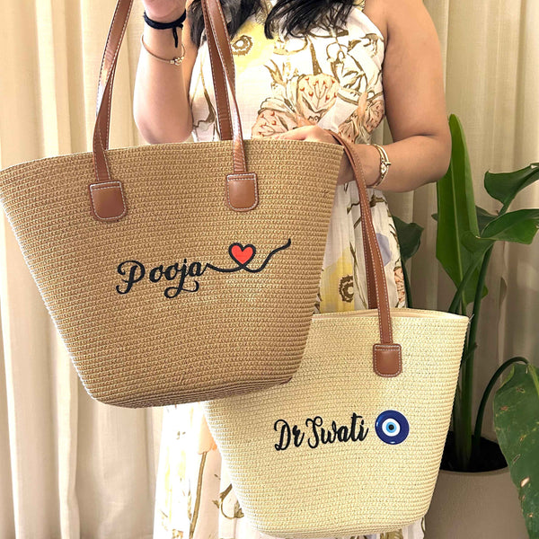 Personalised Palm Luxe Tote