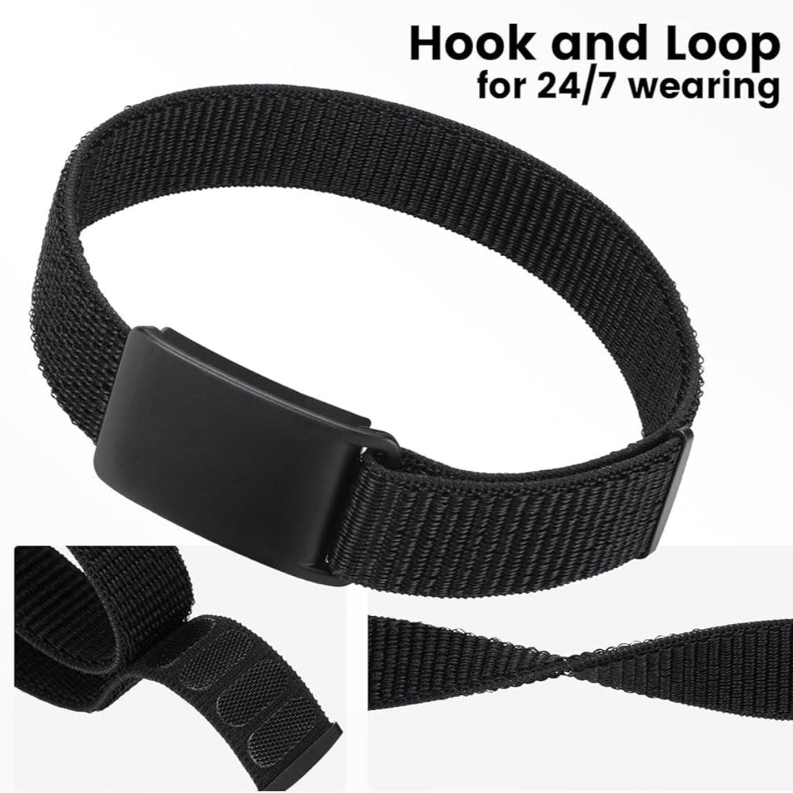 Whoop Bicep/Arm Band - All Black - Model 4.0 & 5.0 Compatible