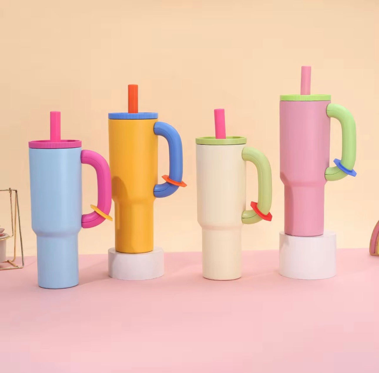 Trendy Insulated Travel Coffee/Beverage Sipper