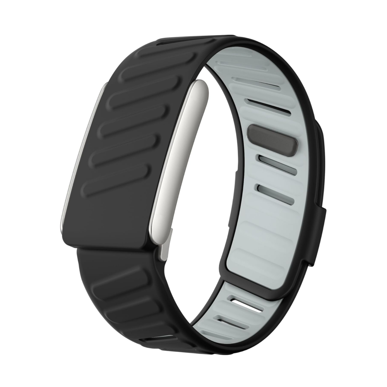 Whoop Silicon Band - Black/Grey - 4.0 & 5.0 Compatible