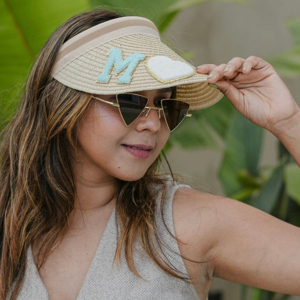 Monogram Collection - Personalised Visor Hat