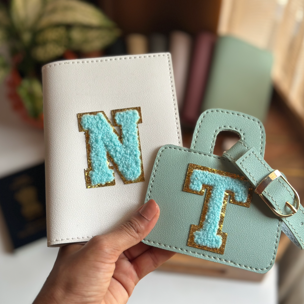 Personalised Monogram Passport Cover