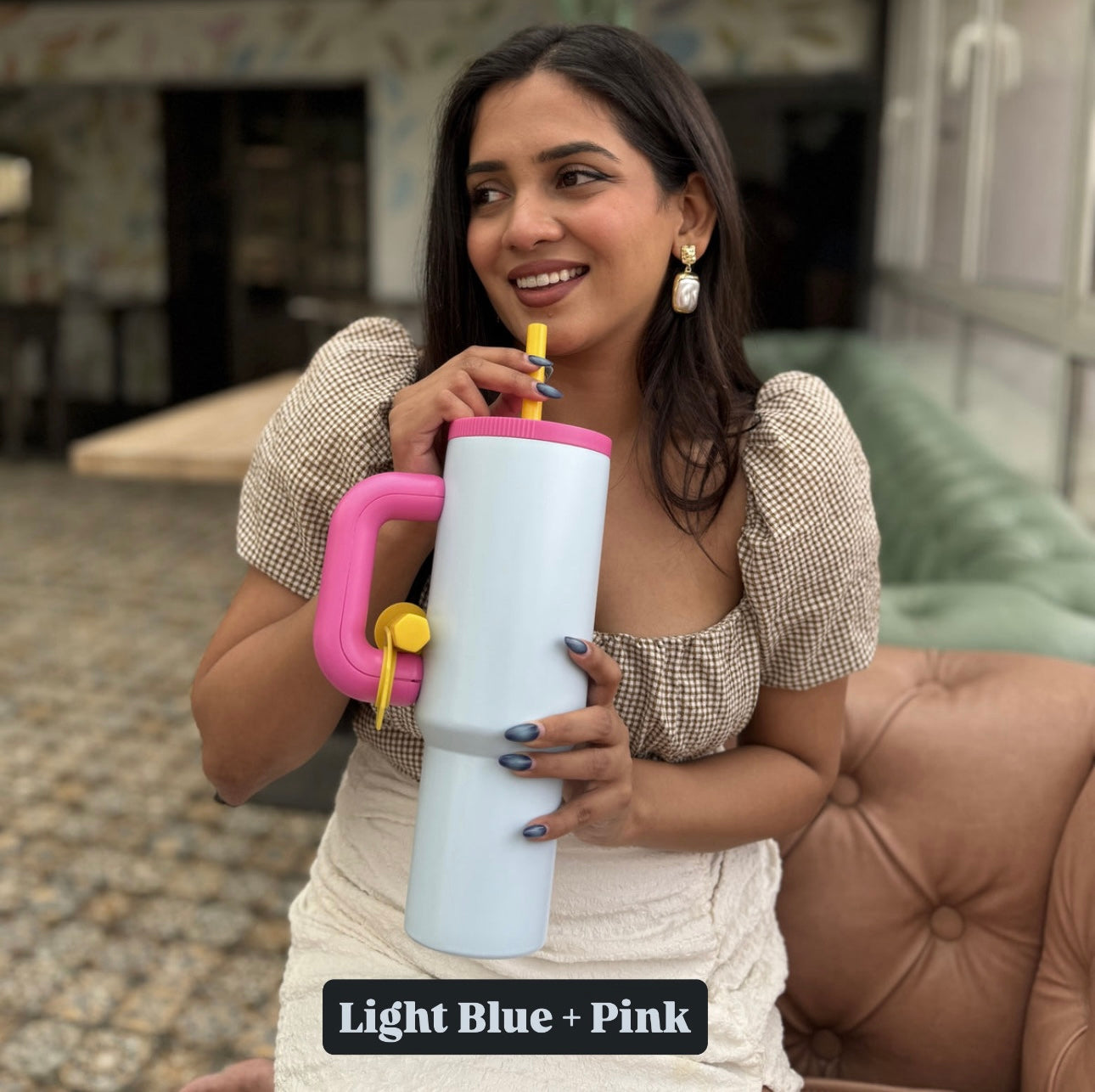 Trendy Insulated Travel Coffee/Beverage Sipper