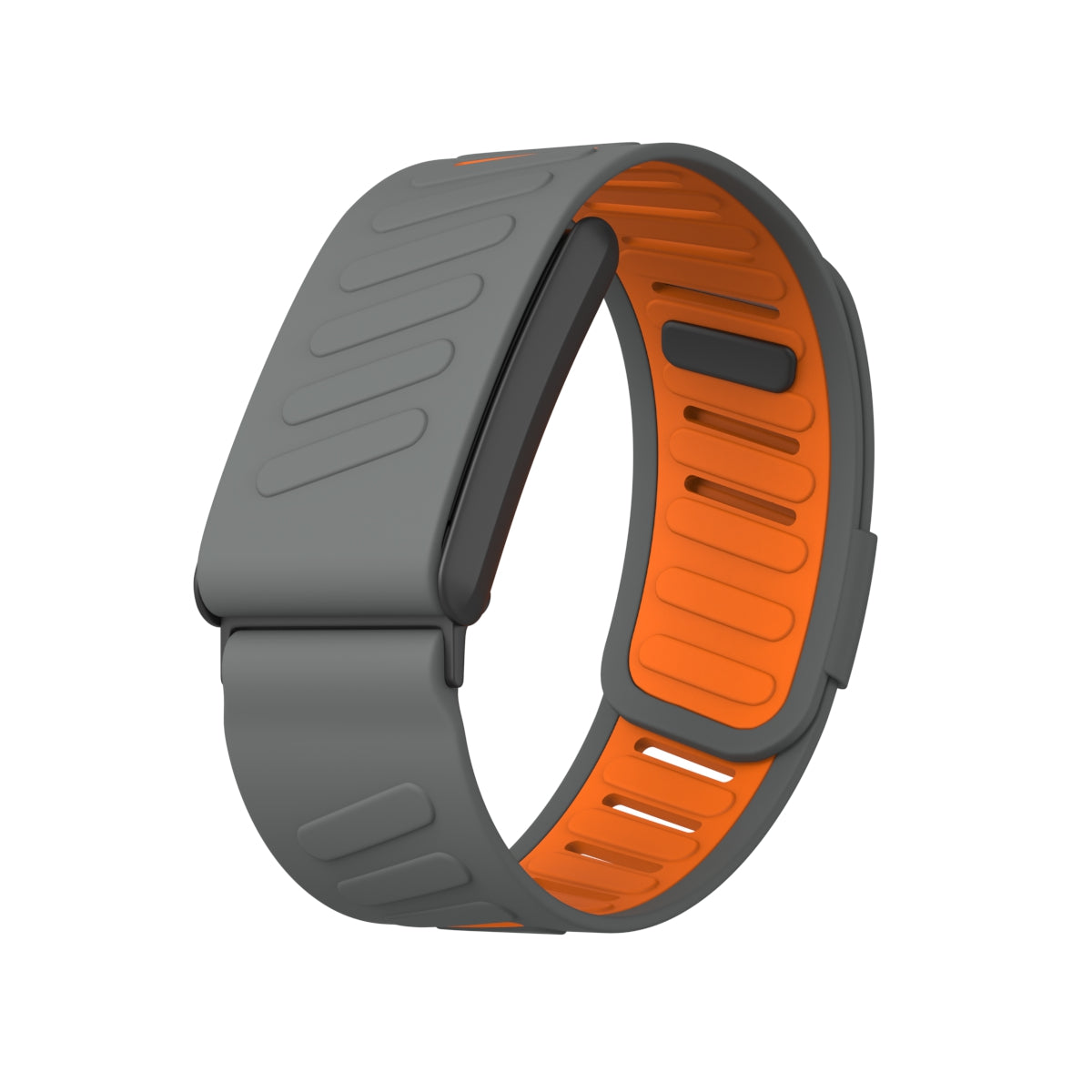 Whoop Silicon Band - Gray Orange - 4.0 & 5.0 Compatible