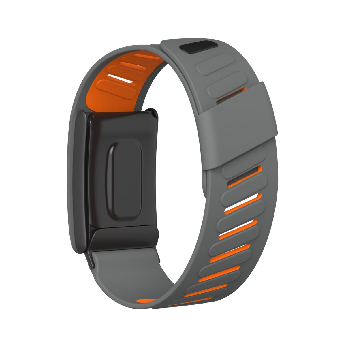 Whoop Silicon Band - Gray Orange - 4.0 & 5.0 Compatible