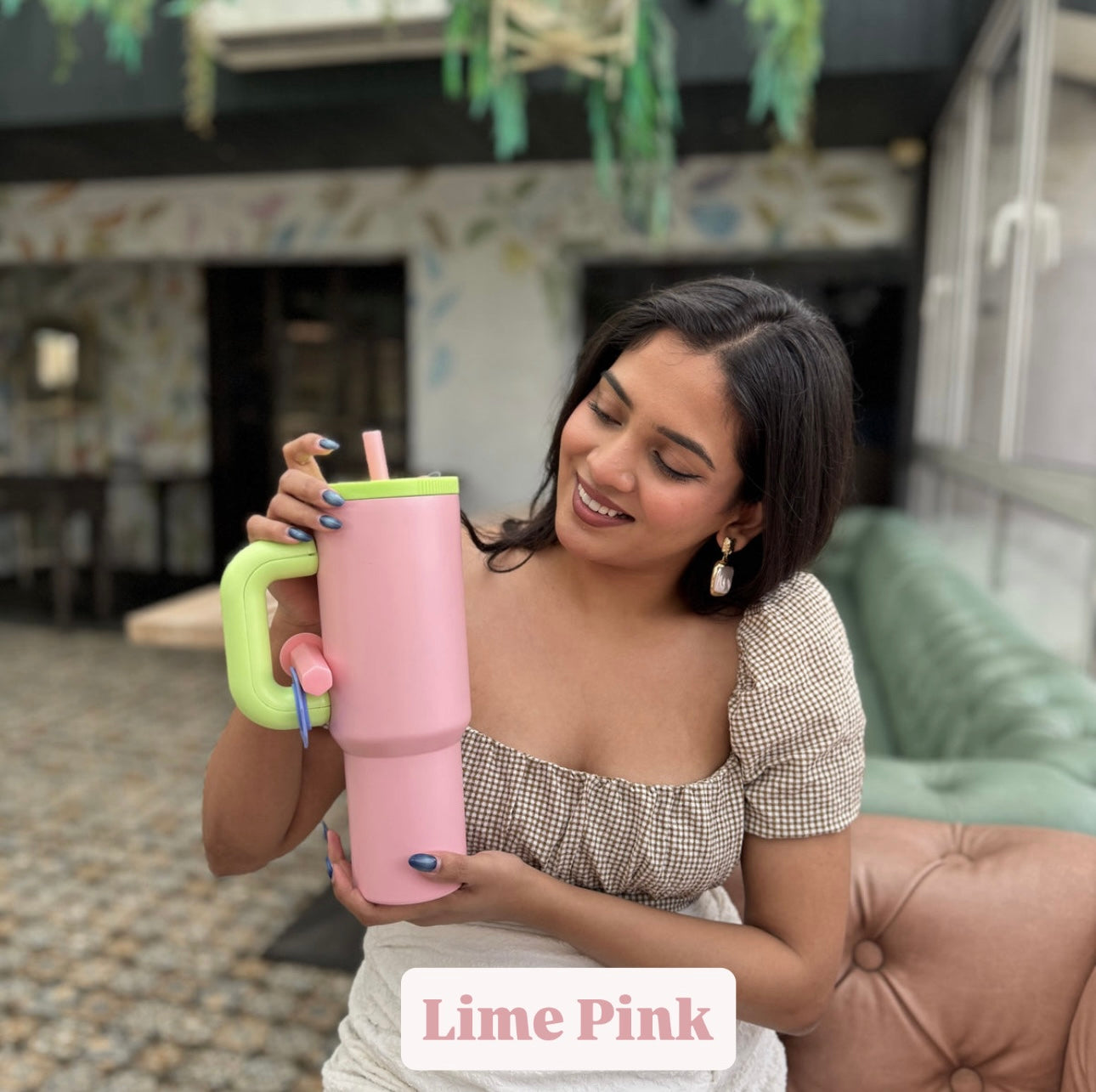 Trendy Insulated Travel Coffee/Beverage Sipper