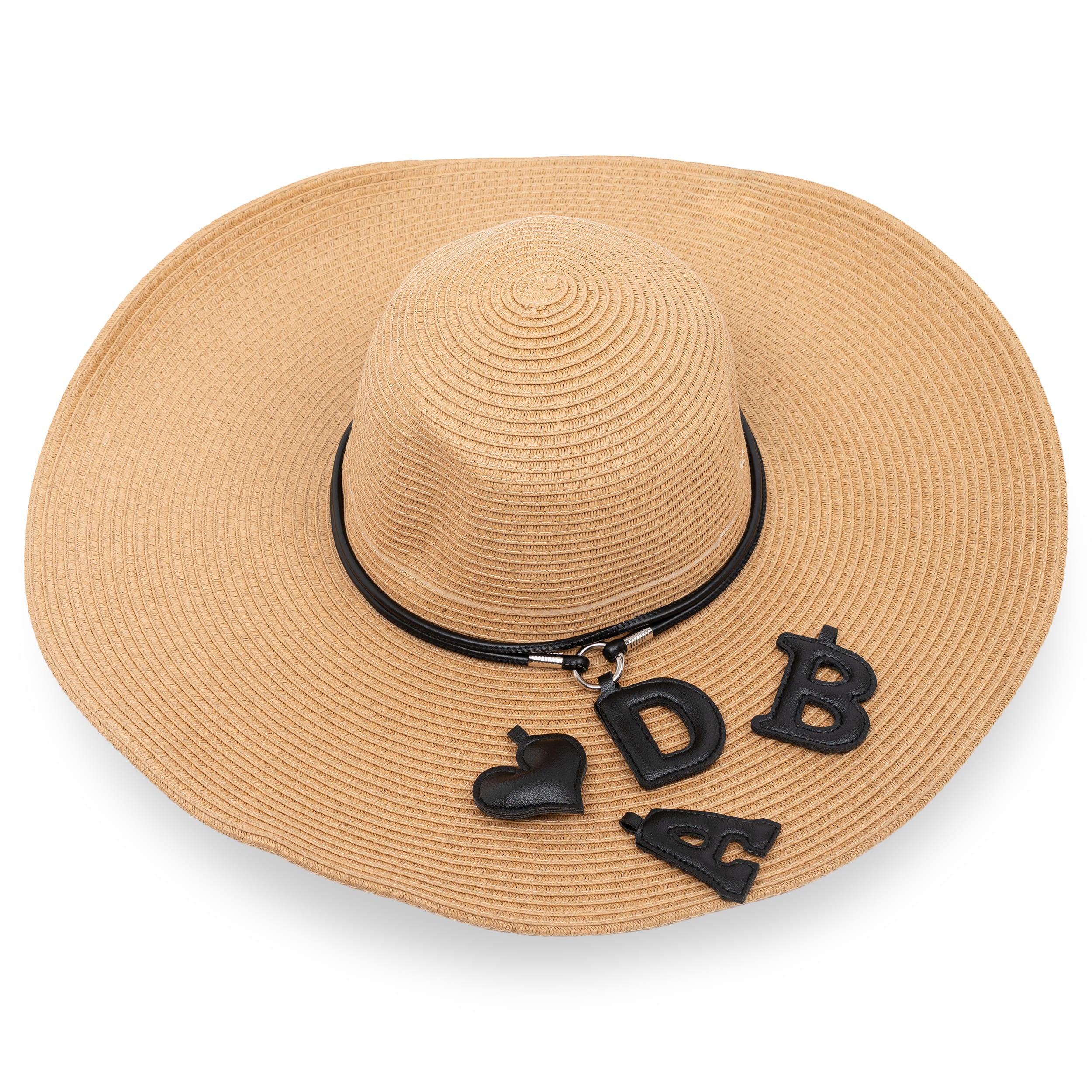 Personalised Leather Alphabet Charms