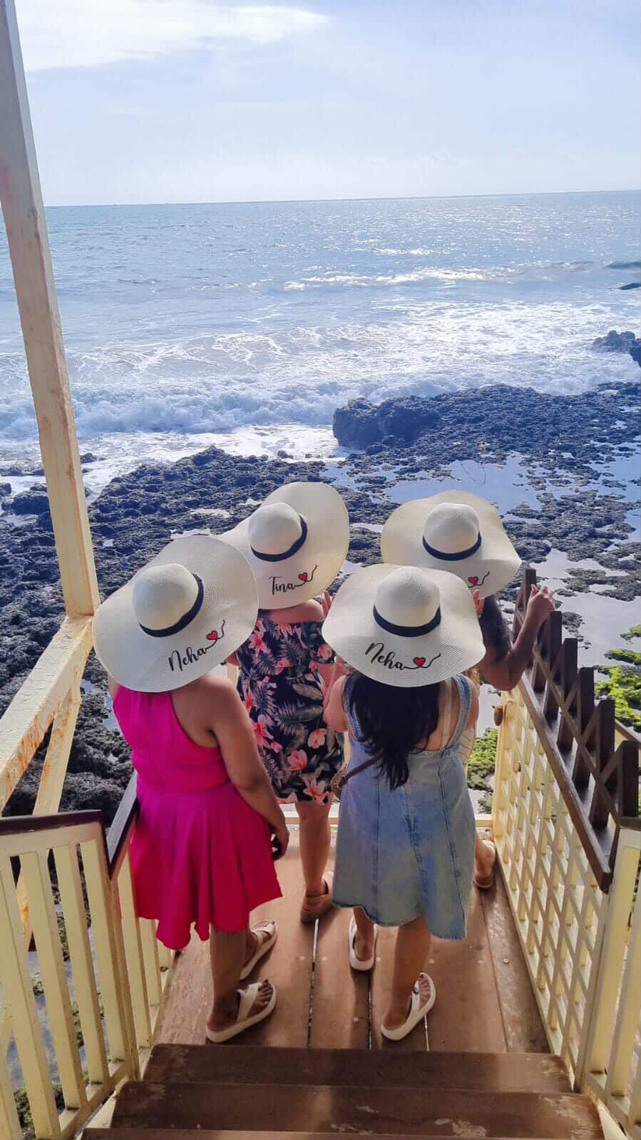 Personalised Beach Floppy Hat